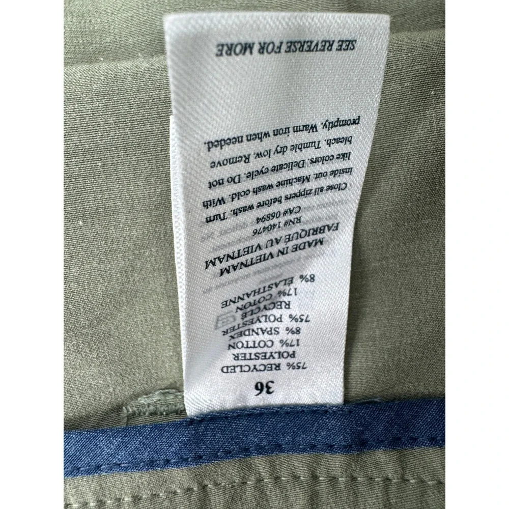Faherty All Day Shorts Mens 36 Olive Green 7